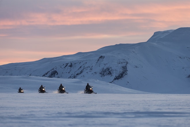 Into and Above the Glacier