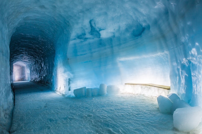 Into & Above The Glacier