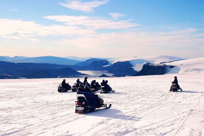 Into and Above the Glacier