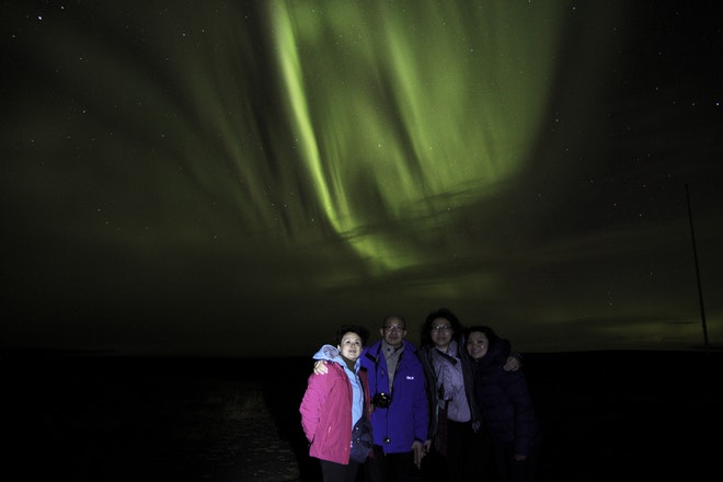 Northern Lights From Lake Myvatn