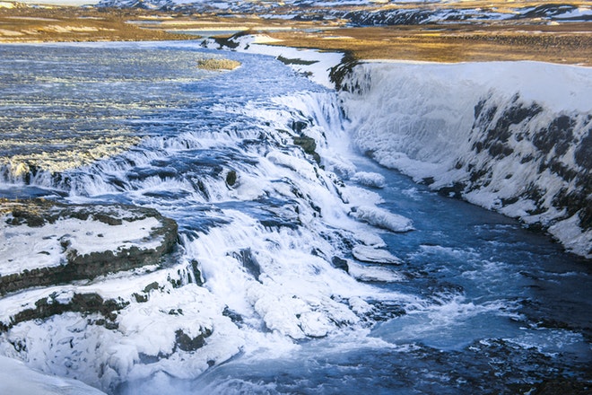 Golden Circle and Glacier Super Jeep Tour