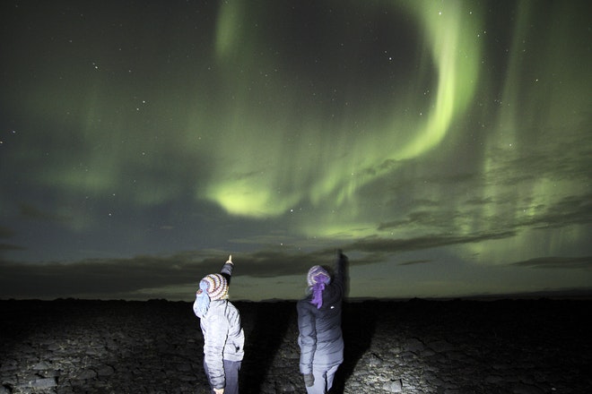 Northern Lights From Lake Myvatn