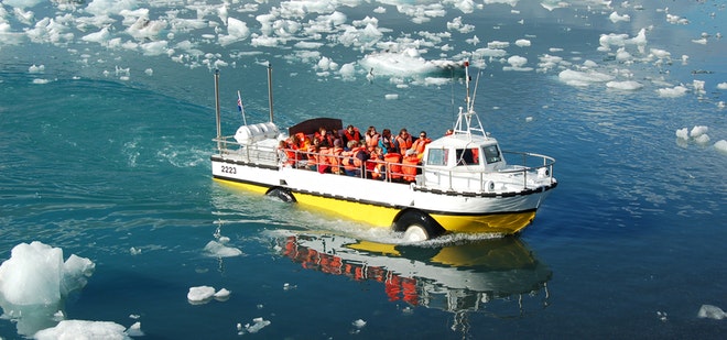 Jokulsarlon Glacial Lagoon & Boat Tour