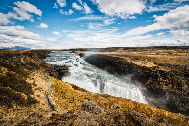 Golden Circle and Glacier Super Jeep Tour