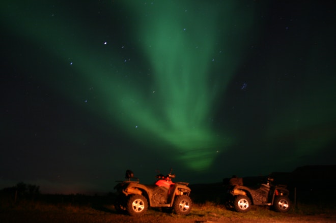 Northen Light tour on ATV/Quad