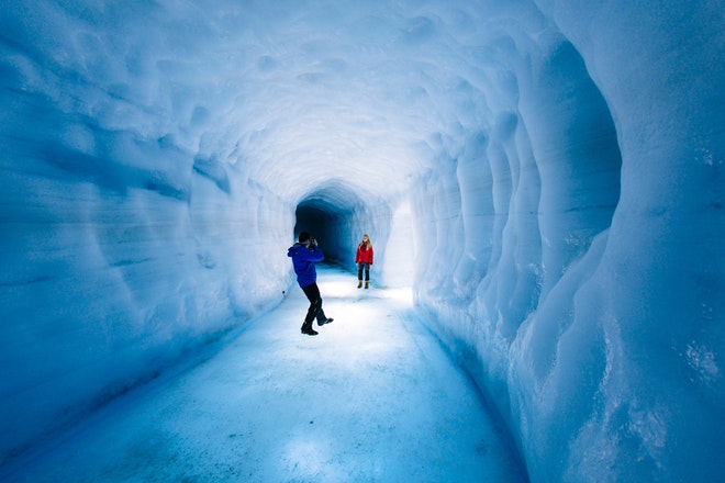 Into and Above the Glacier