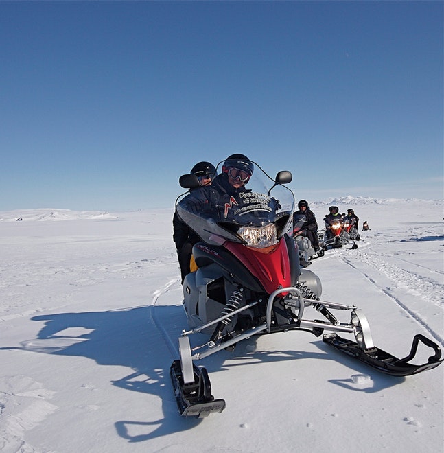 Into and Above the Glacier