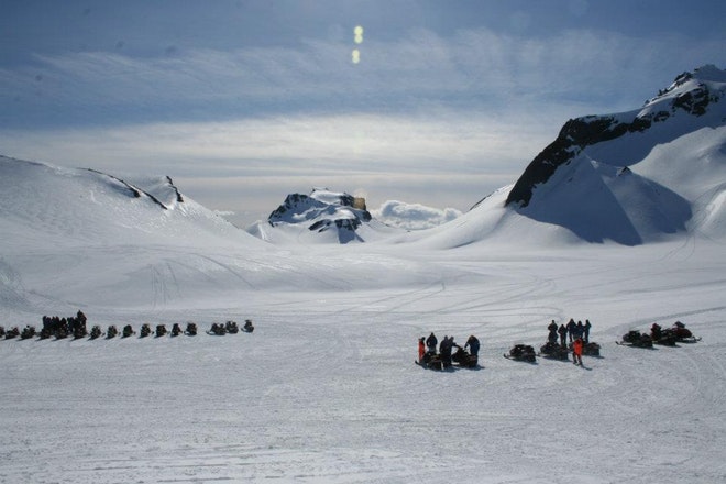 1 hr snowmobile tour from Gullfoss