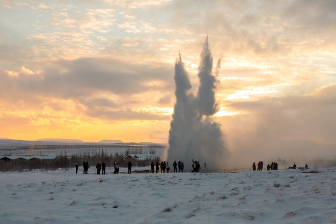 Golden Circle and Horses