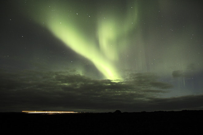 Northern Lights From Lake Myvatn