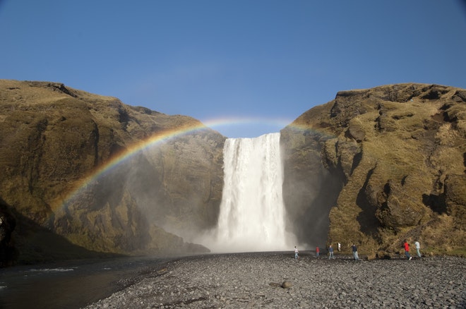 South Coast, Waterfalls & Black Sand Beach Private Tour