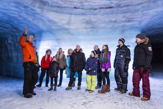 Into and Above the Glacier