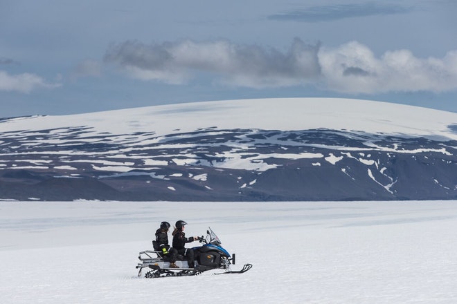 Into & Above The Glacier