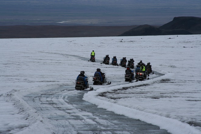 1 hr snowmobile tour from Gullfoss