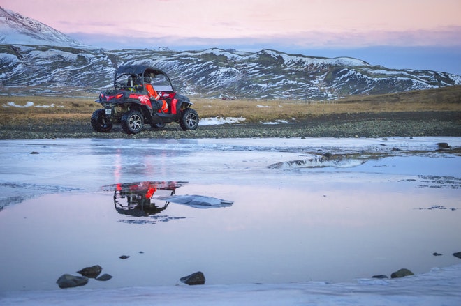 Golden Circle and Glacier Super Jeep Tour