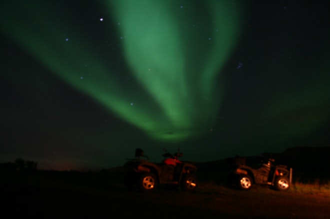 Northen Light tour on ATV/Quad