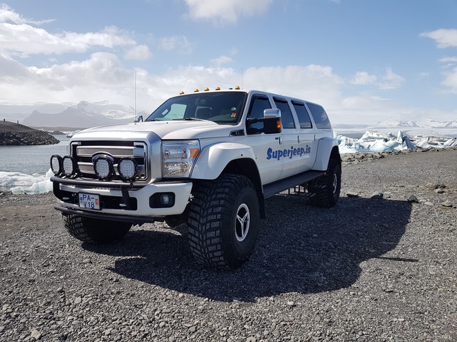 Private Monster Truck Jokulsarlon Day Tour