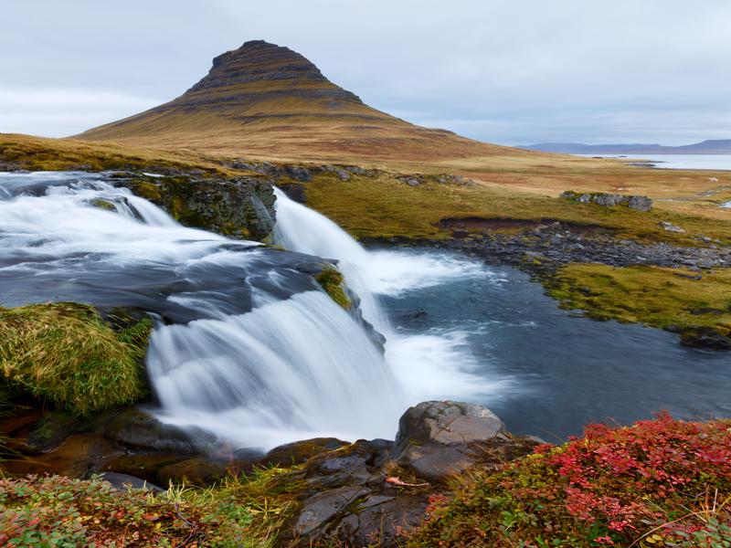 Kirkjufell and Kirkjufellsfoss