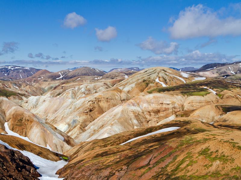 Landmannalaugar geothermal river