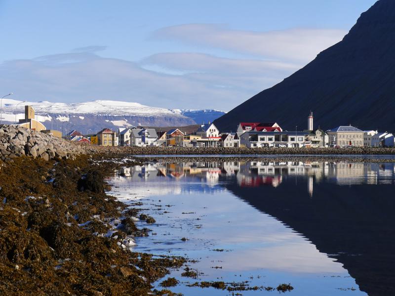 Isafjordur (Ísafjörður) Town