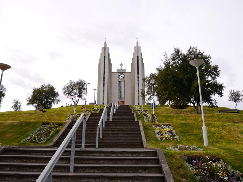 Akureyri's Church on the Hill