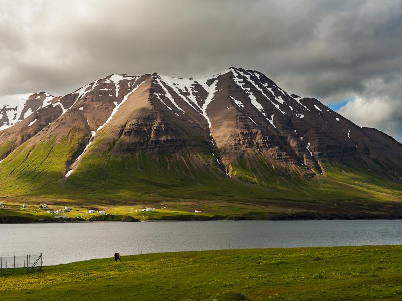 Olafsfjordur (Ólafsfjörður) Fishing Town