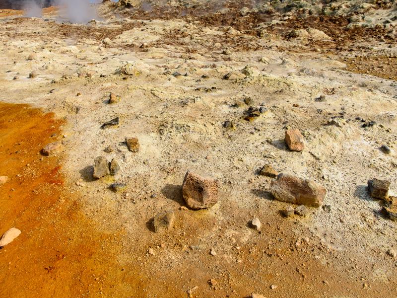 Namafjall (Námafjall)- Boiling Mud Pools