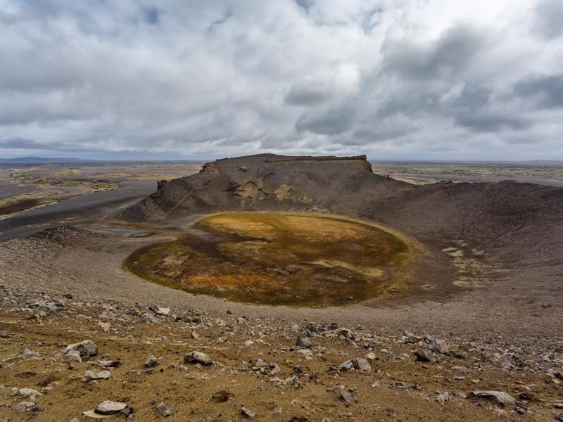 Hrossaborg Crater