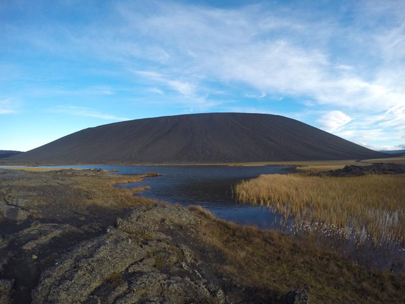 Hverfjall crater hike