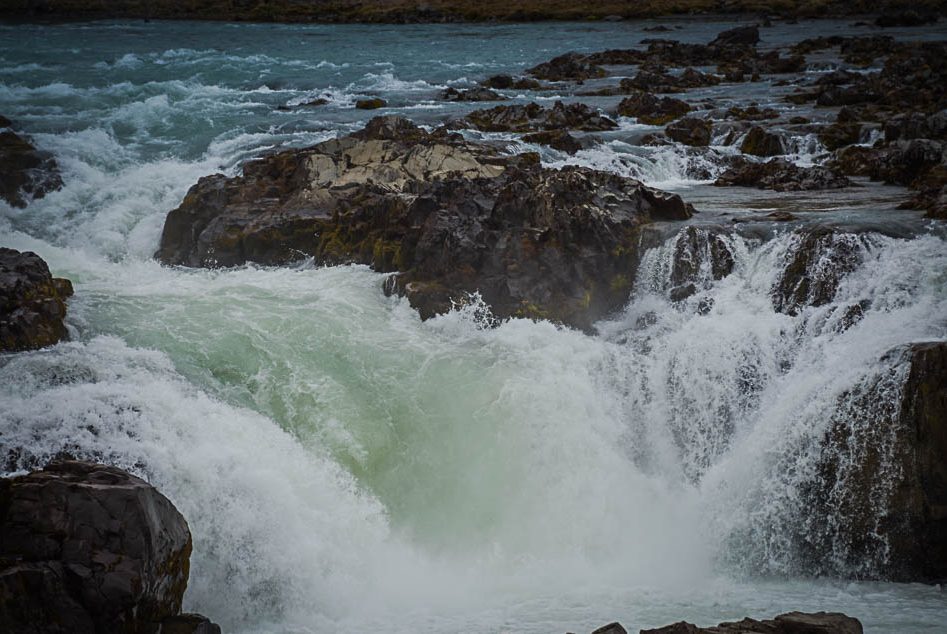 Urridafoss (Urriðafoss) Waterfall